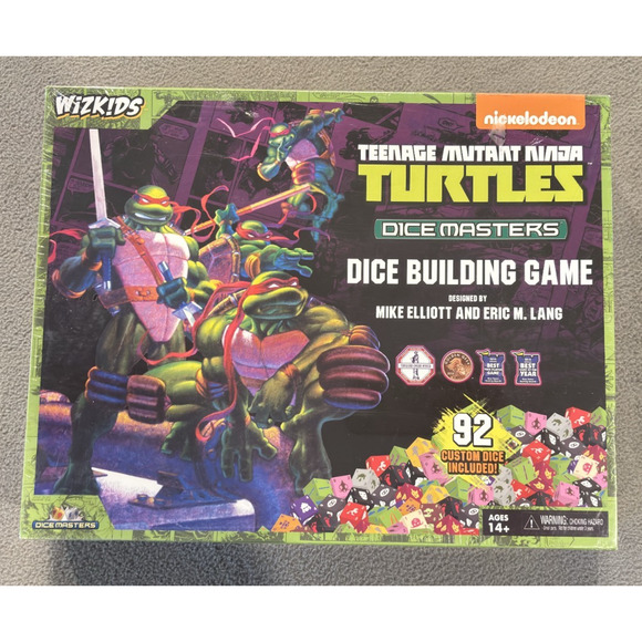 Teenage Mutant Ninja Turtles TMNT Box Dice Masters Wizkids Dice Building Game - Picture 1 of 14